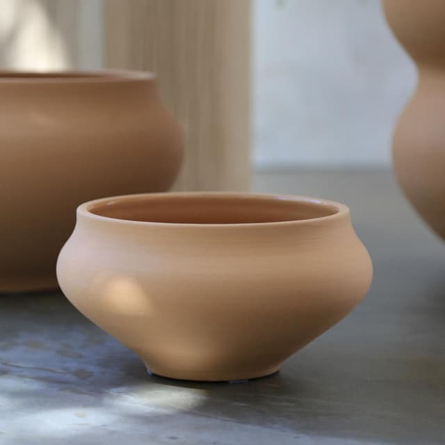 Belle Schale Raw Rosa Terrakotta Ø25