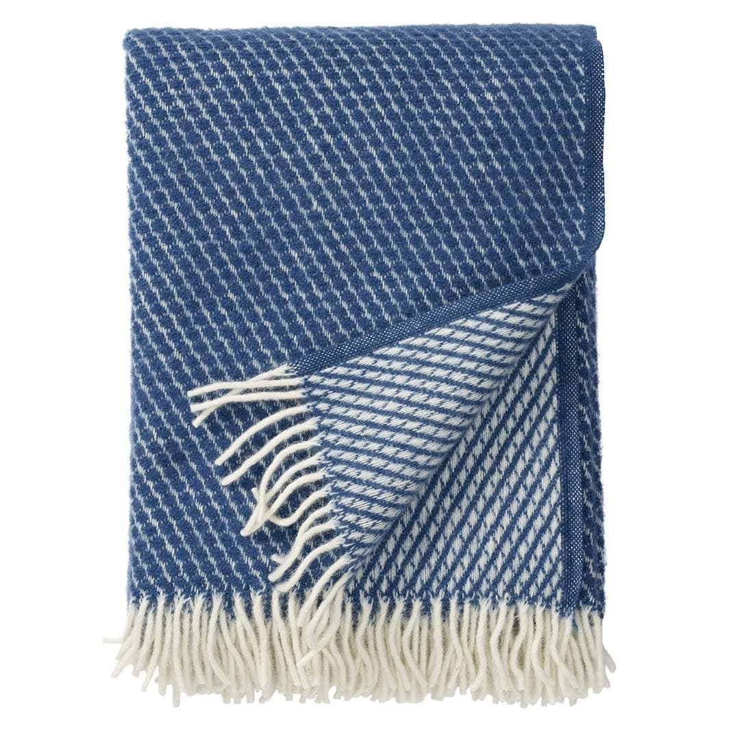 Velvet Wool Throw Petrol