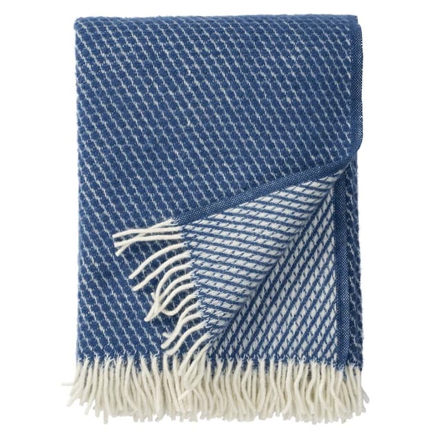 Velvet Wool Throw Petrol