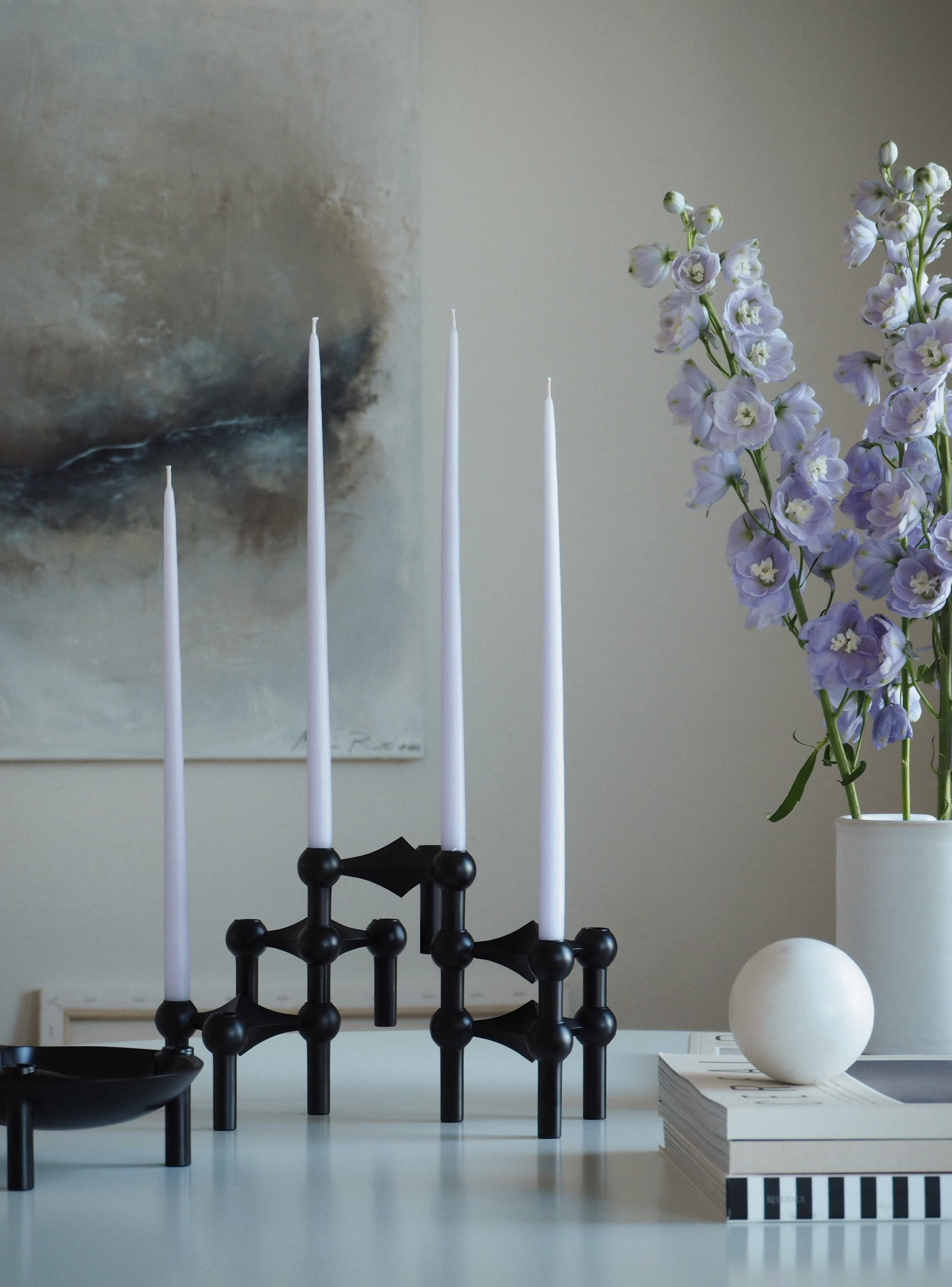 STOFF Nagel Skål Black