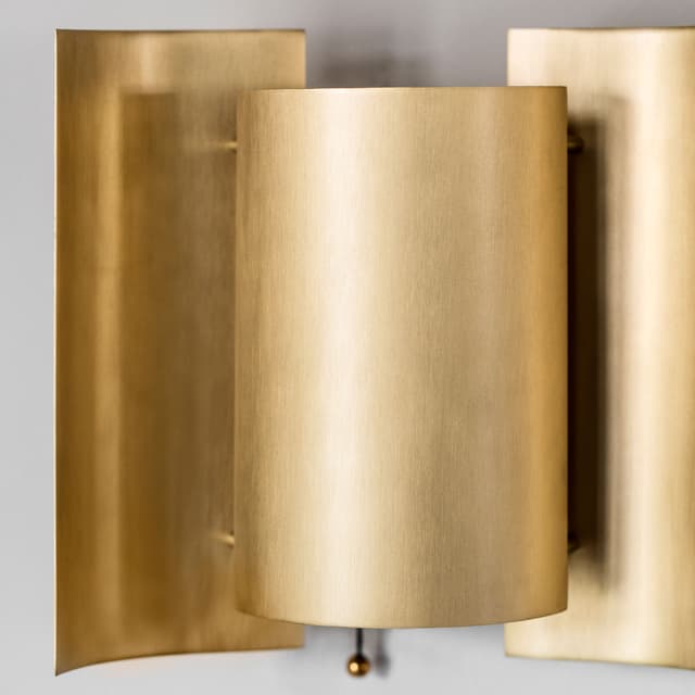 Butterfly Wall lamp Brass