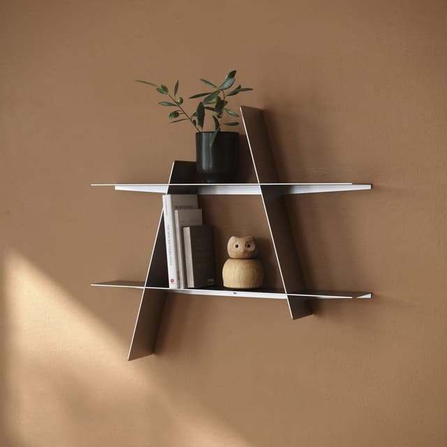 A-Shelf Wandregal Silber Medium