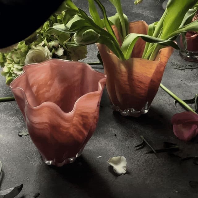 Tess Vase Pfirsich 19 cm