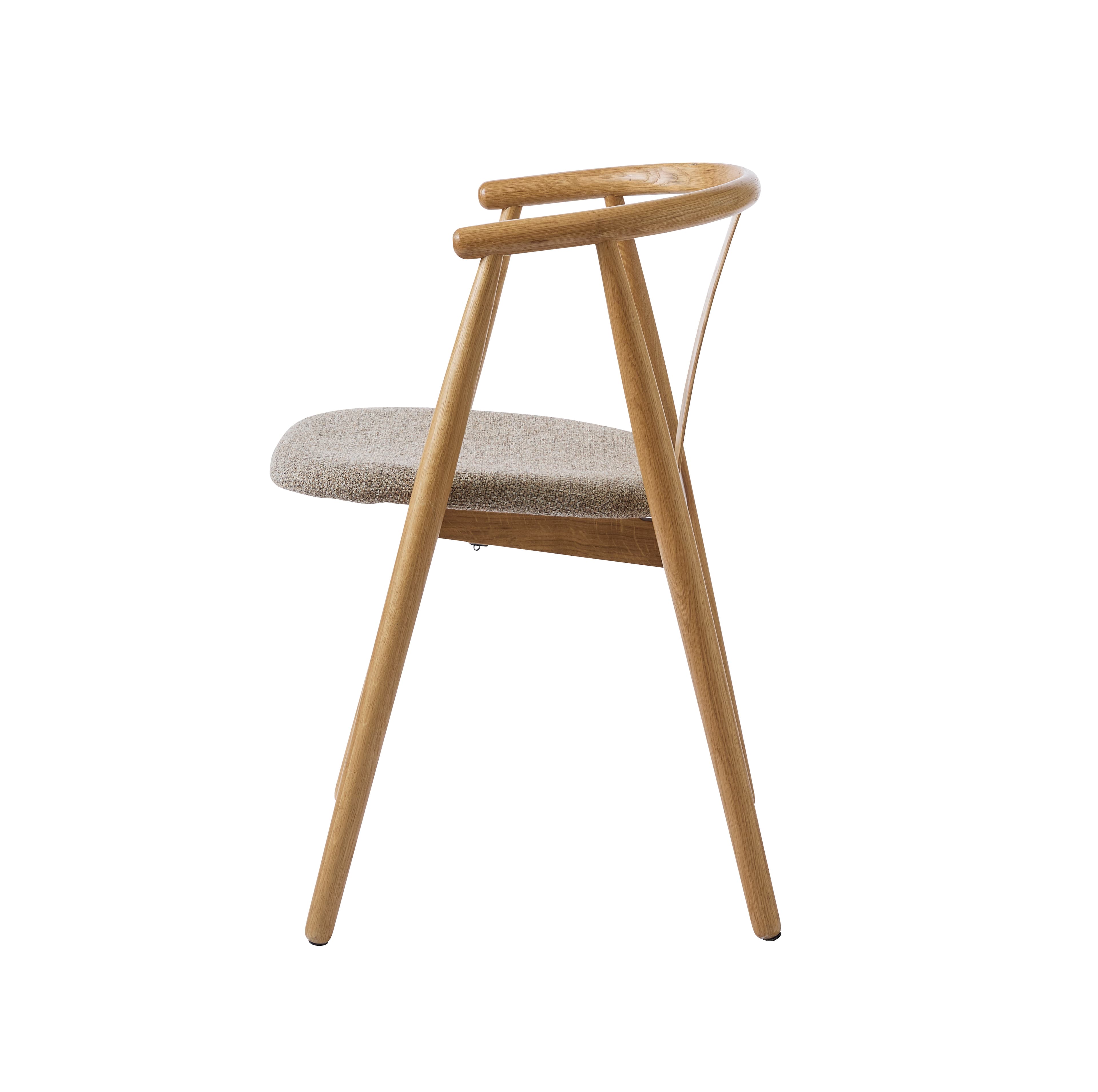 Henry Dining Armchair Natural/Latte