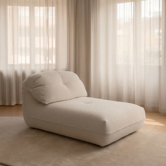 Toto Chaise Module Nature Bouclé 108x155