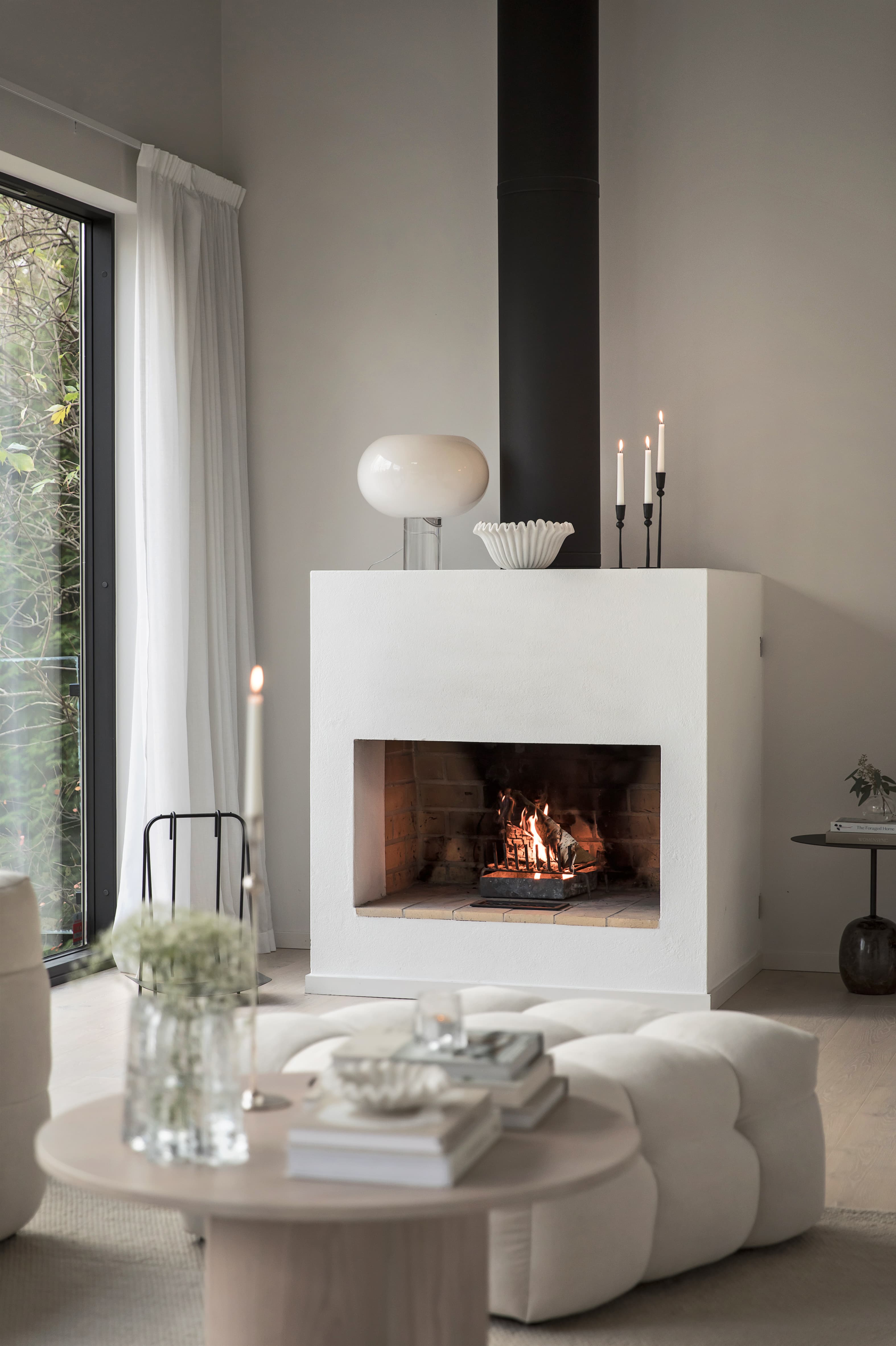 Trivo Candlestick Black 29cm