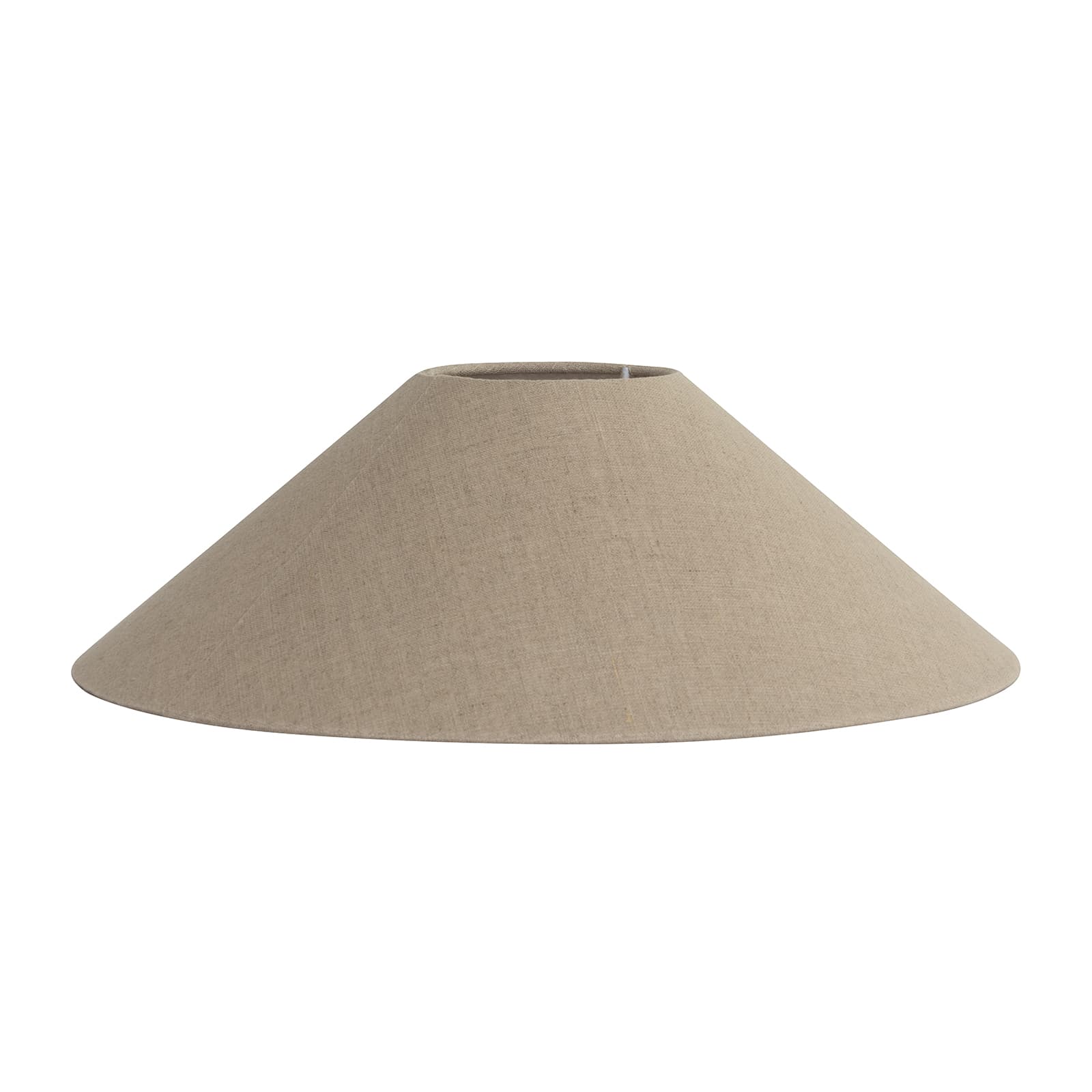 Basic Flache Lampenschirm Natur 36cm