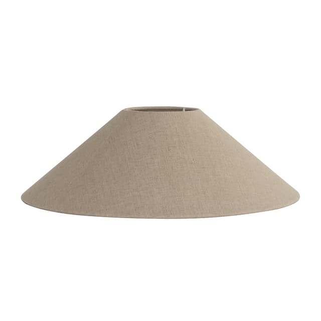 Basic Flache Lampenschirm Natur 36cm