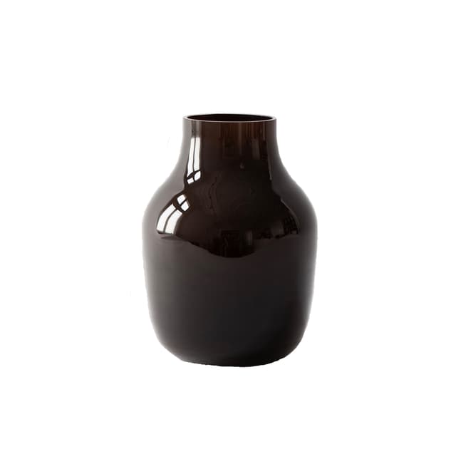 Paloma Vase Dark Brown Medium