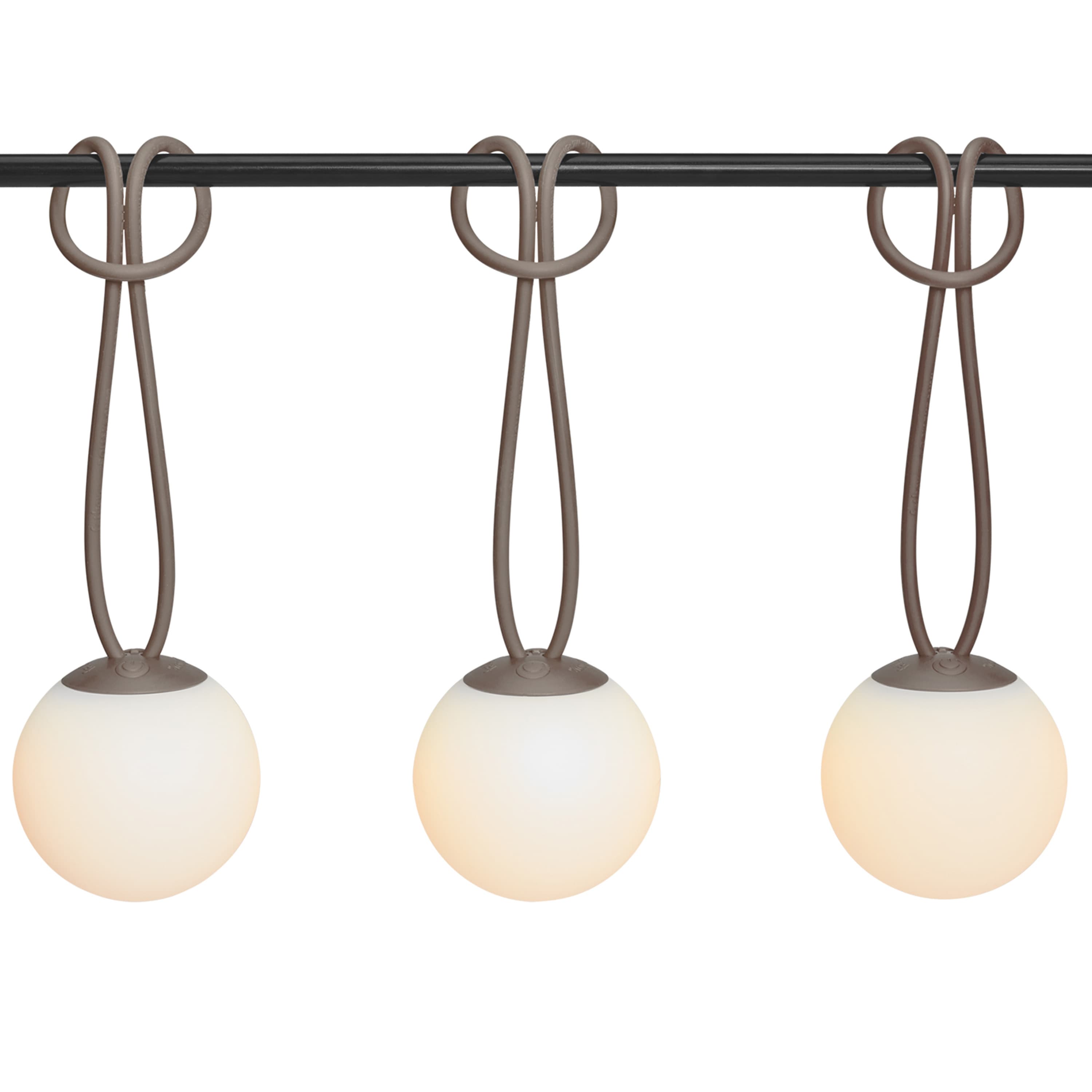 Bolleke Mini Portable Lamp Taupe Set of 3
