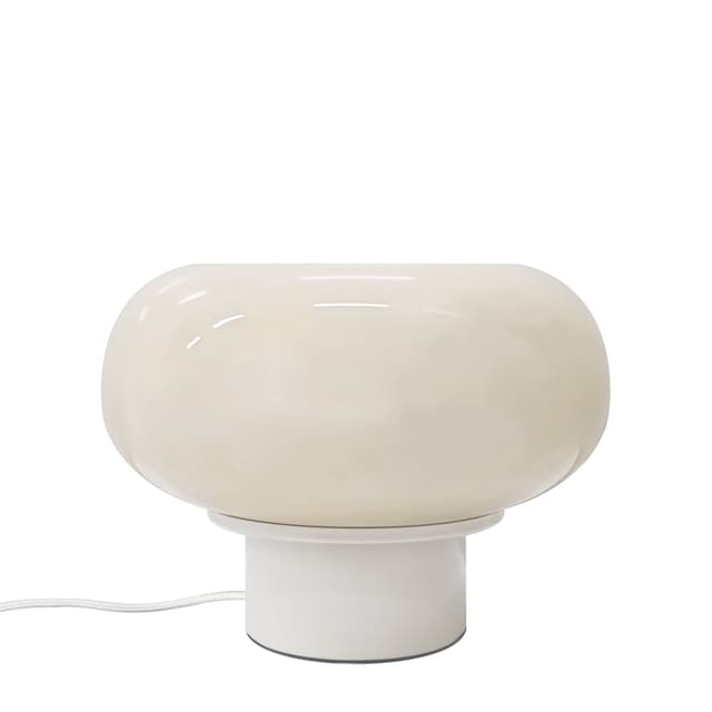 Malti Tischleuchte Beige 21 cm
