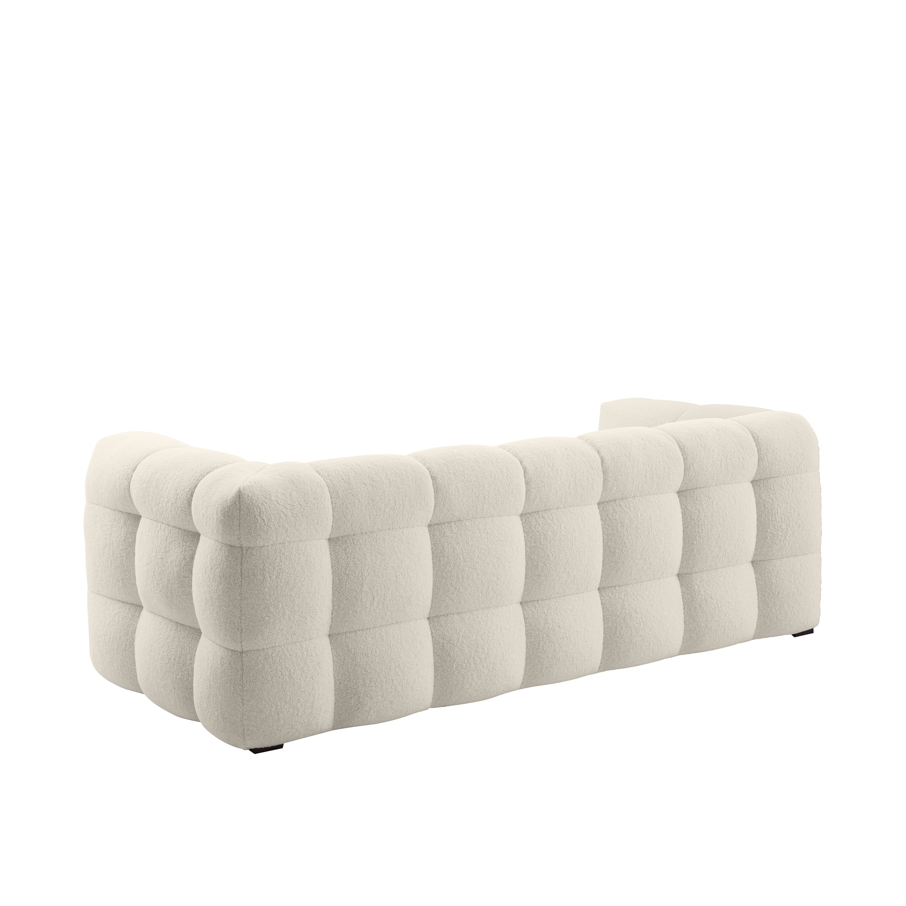Billie 2-Sitzer Sofa Creme Teddy