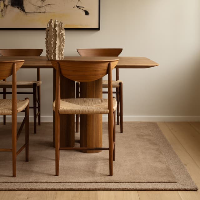 Louis Wool Rug Beige Brown 200x300