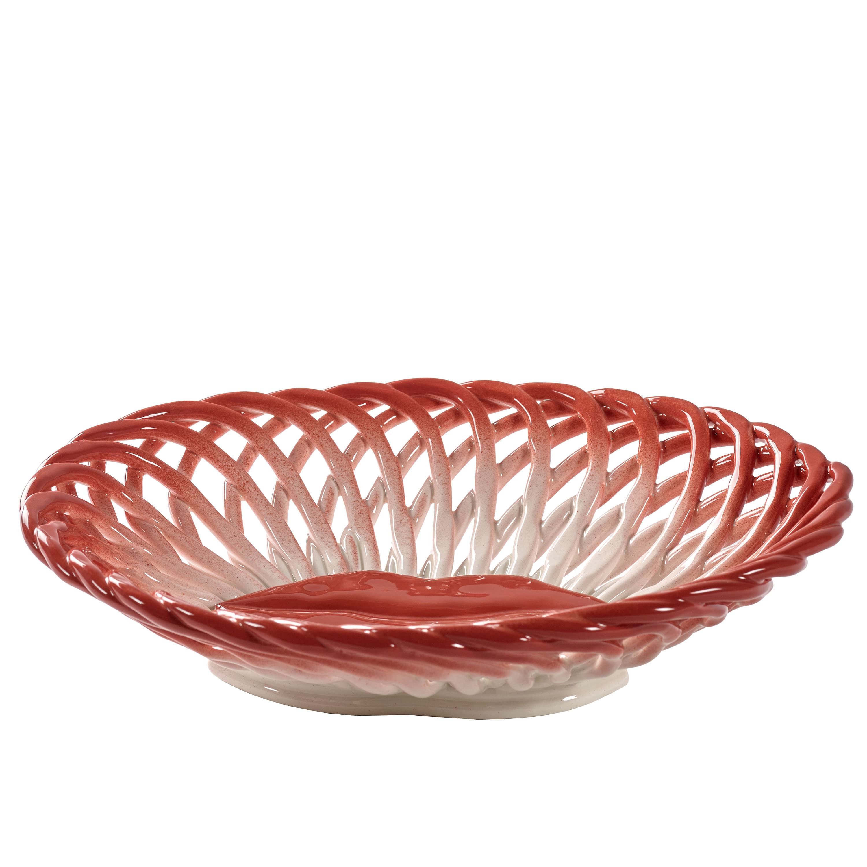 Les Objets Mouleversants Korb Red/White