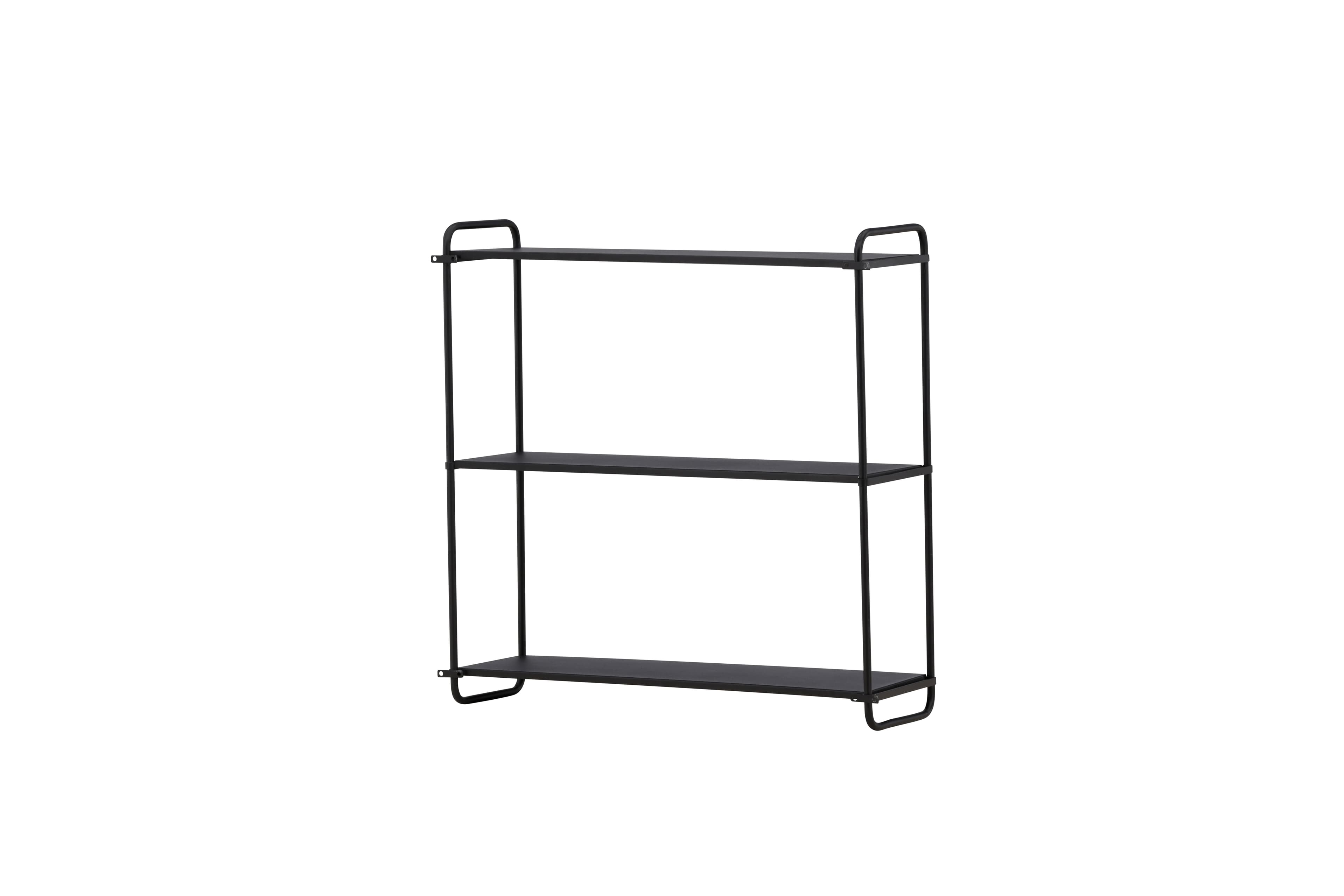 Lyon Vägghylla Black 62cm