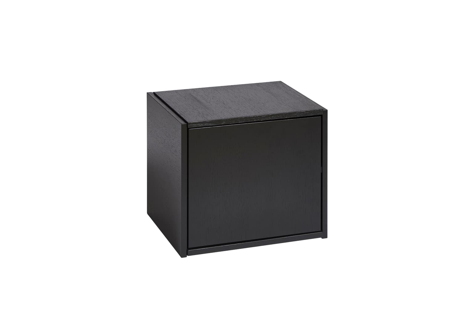 Bricks Cube Right Cube Right Cabinet Black 36x36