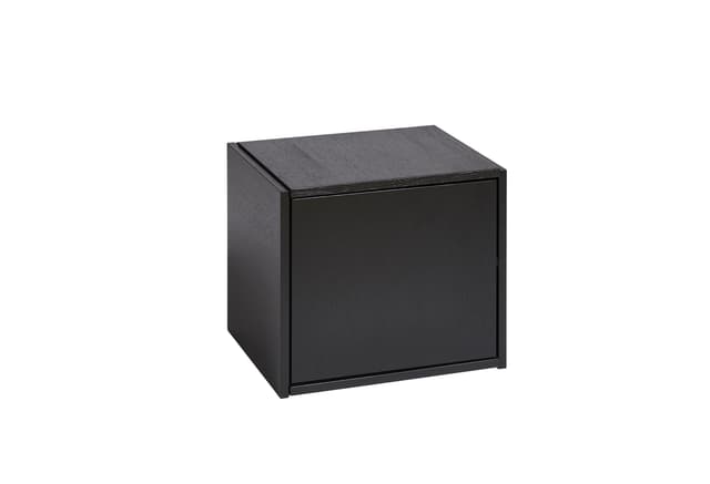 Bricks Cube Right Cube Right Cabinet Black 36x36