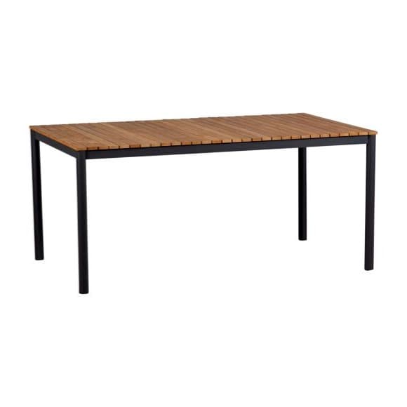 Mood Rounded Dining Table Natural/Anthracite 167x100