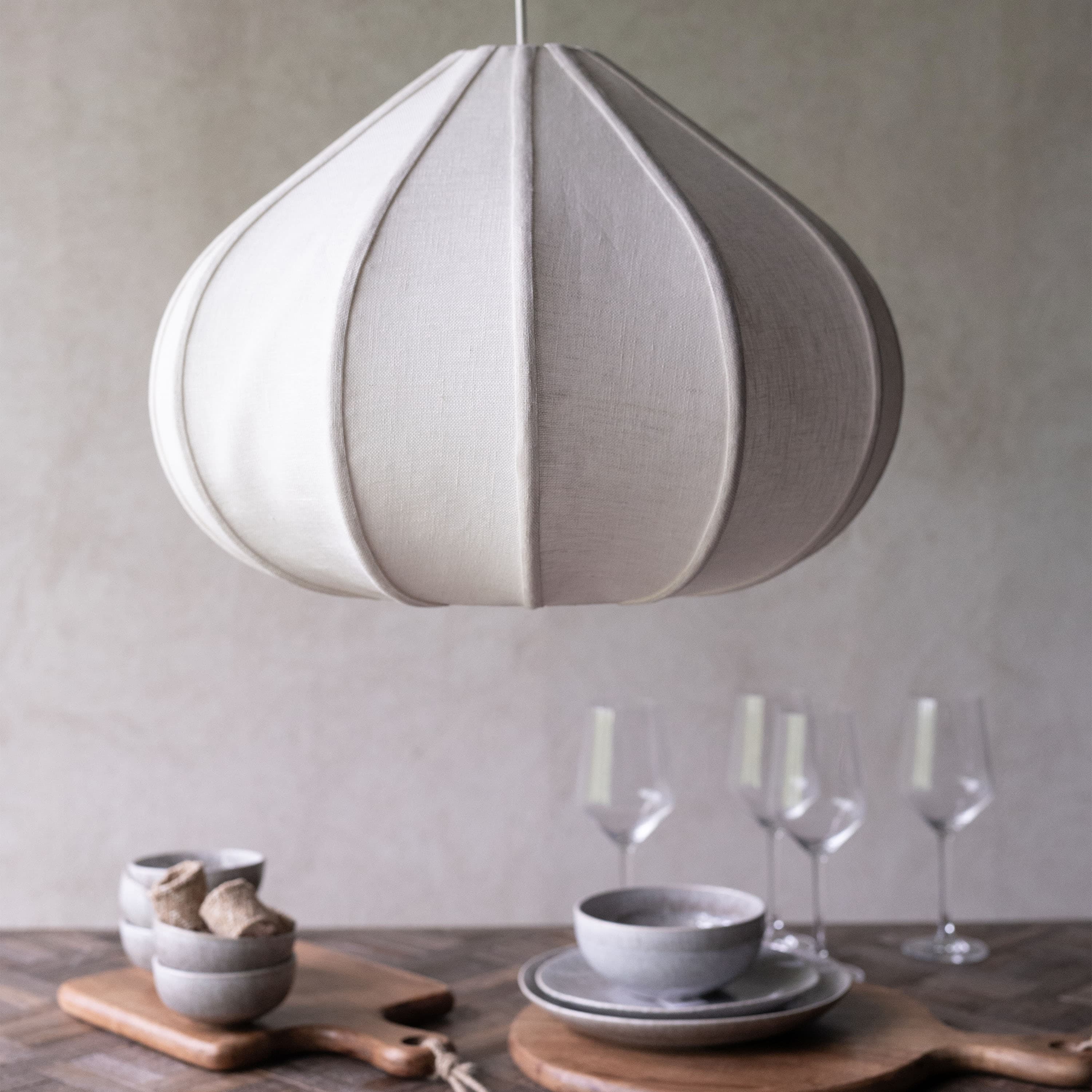 Barcelona ceiling light white 53x37