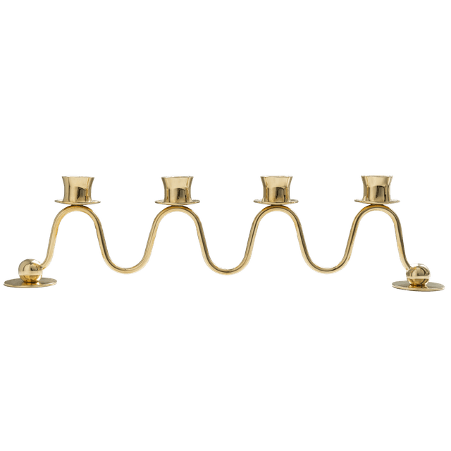 Lignano Sabbiadoro 4 Candle Holder Gold