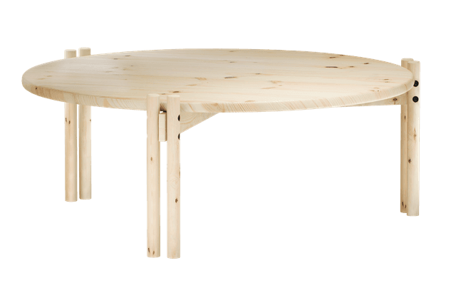 Sticks Couchtisch Natur Niedrig