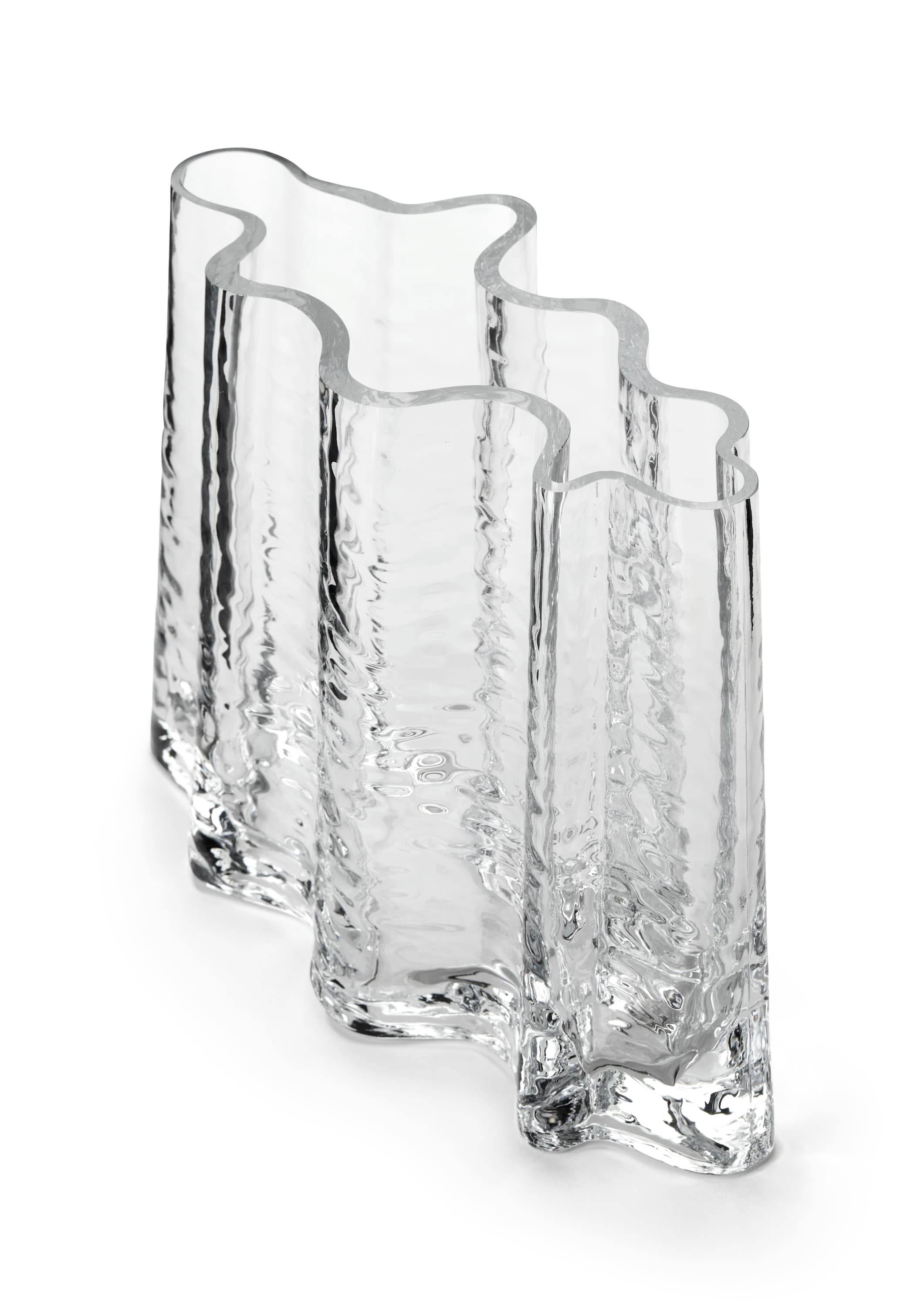 Gry Breite Vase, Klar, 24 cm