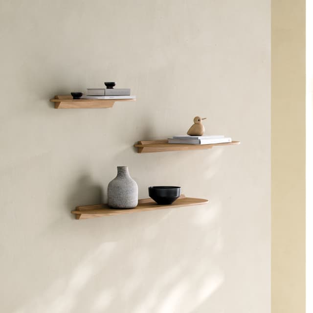 Shelf 1 Wandregal Geölte Eiche 40x18