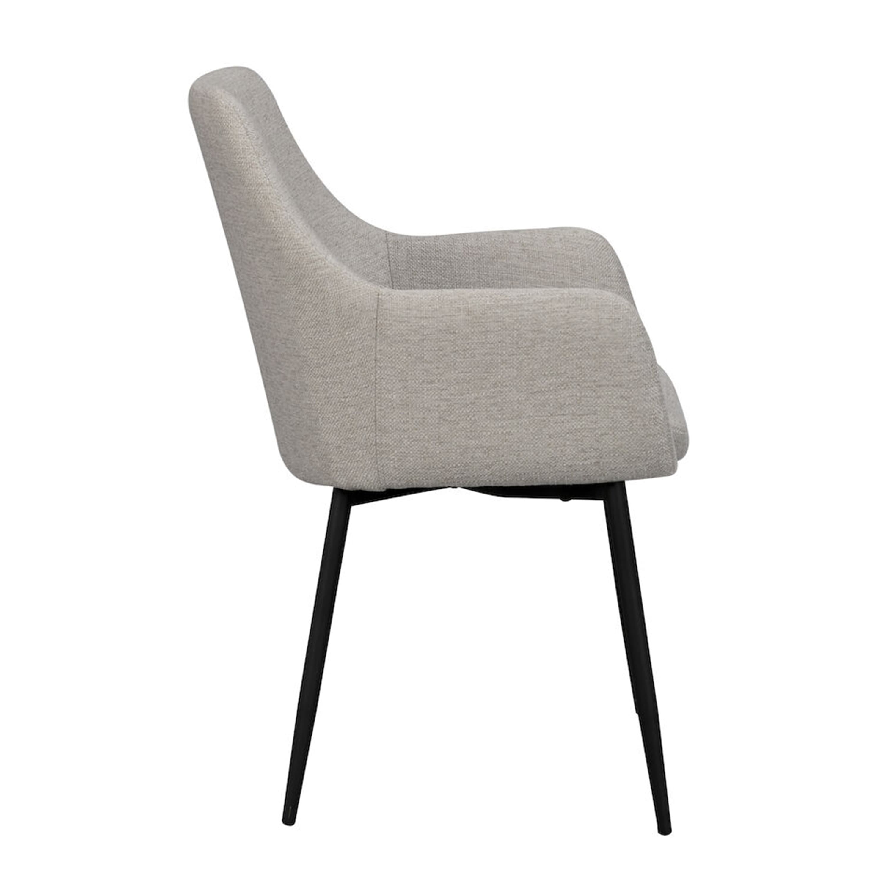 Reily Dining Armchair Beige/Black