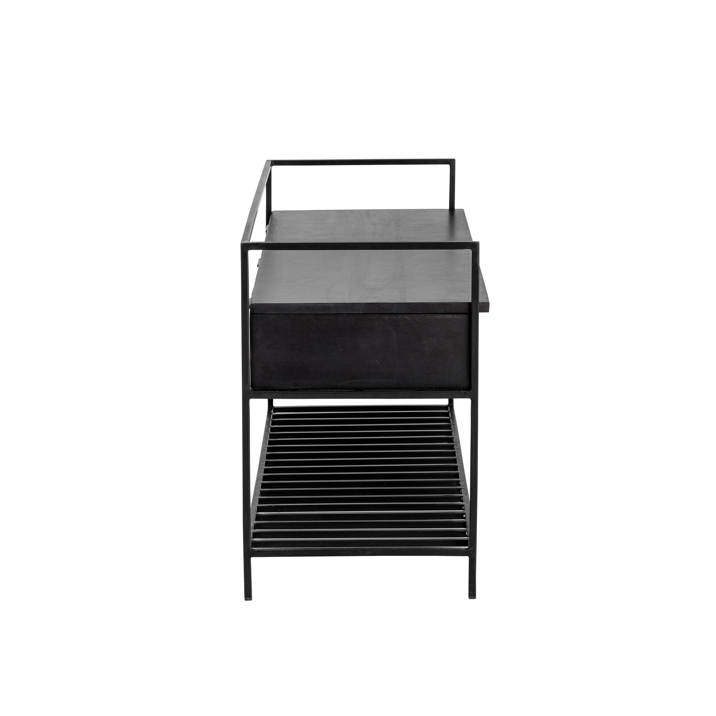 Abelone Bank Black 102cm