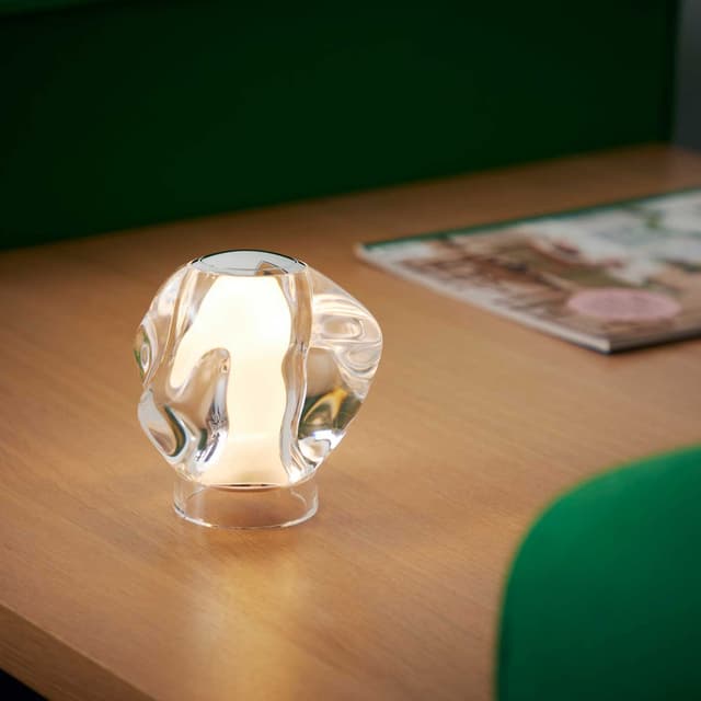Ice Ball Tragbare Tischleuchte Chrome