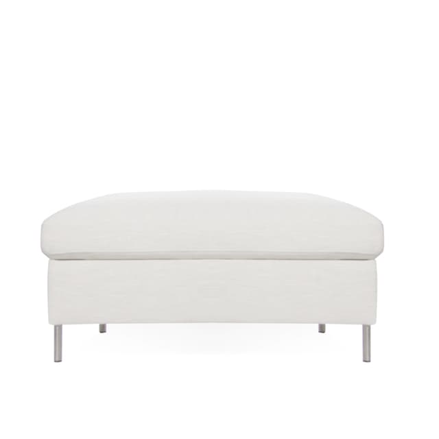 Åre Fußhocker Weiß 70x110
