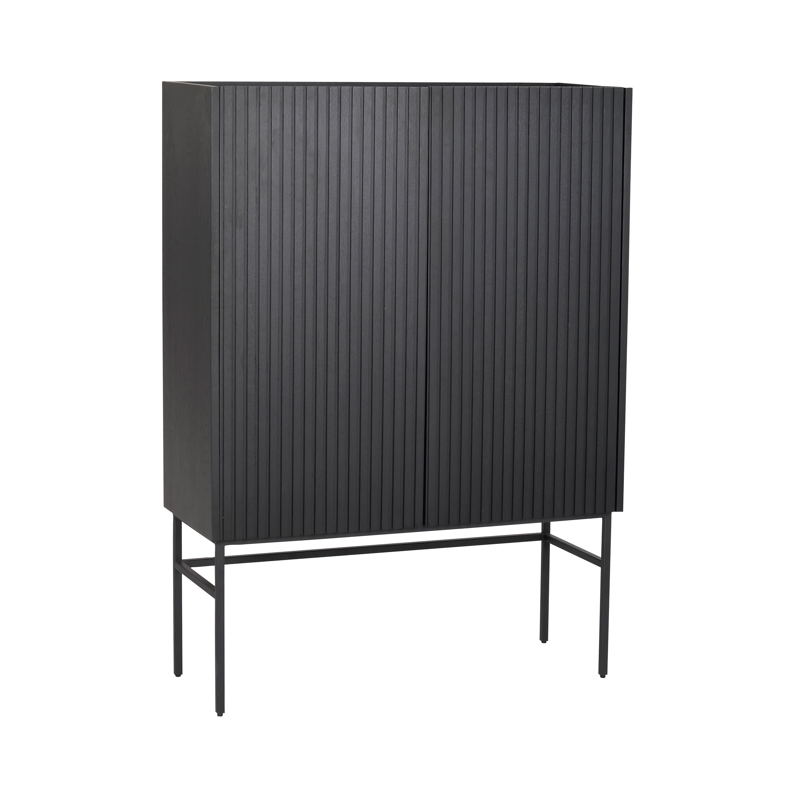 Halifax Schrank Schwarz 100cm