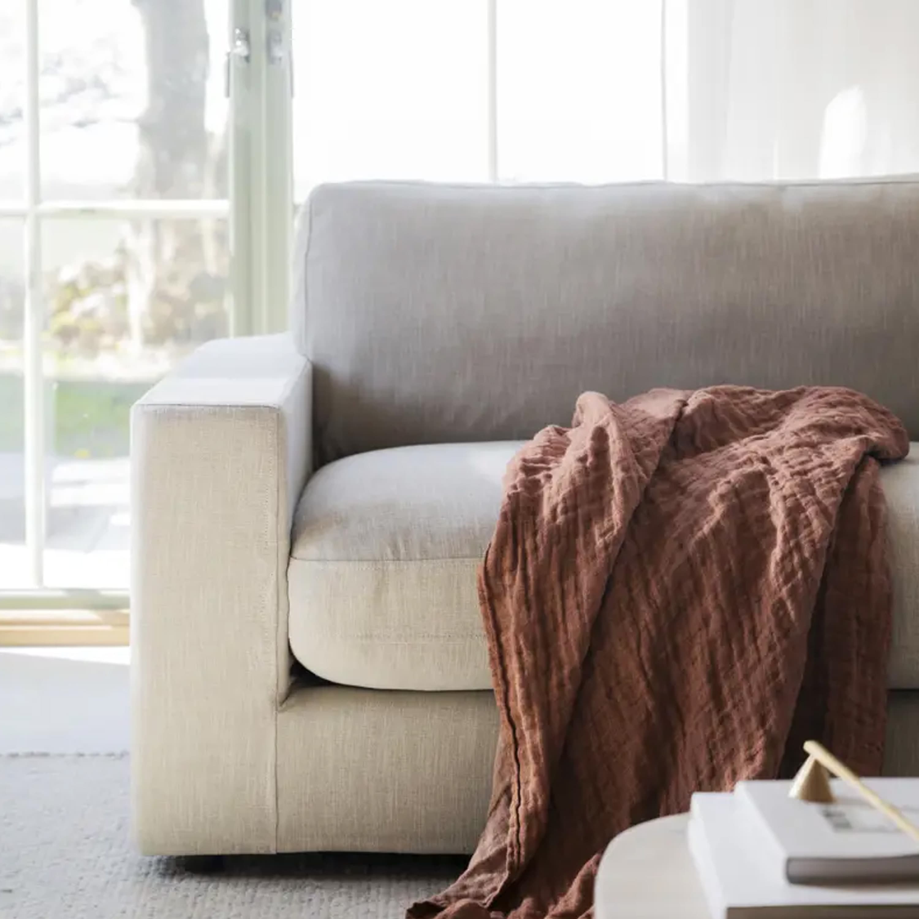Langdon 4-sits Soffa Sand 271cm