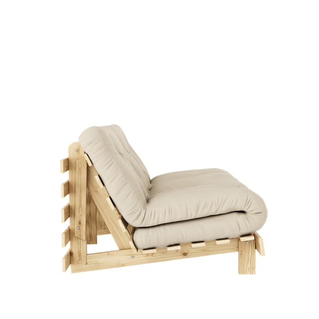 Roots Schlafsofa Natur/Beige 160cm