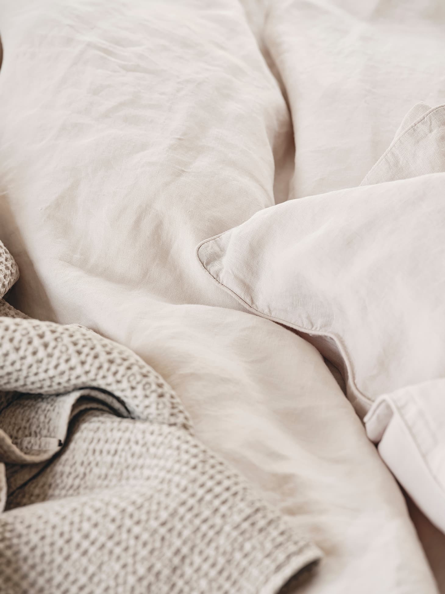 Lino Duvet Cover Linen Sand 150x210
