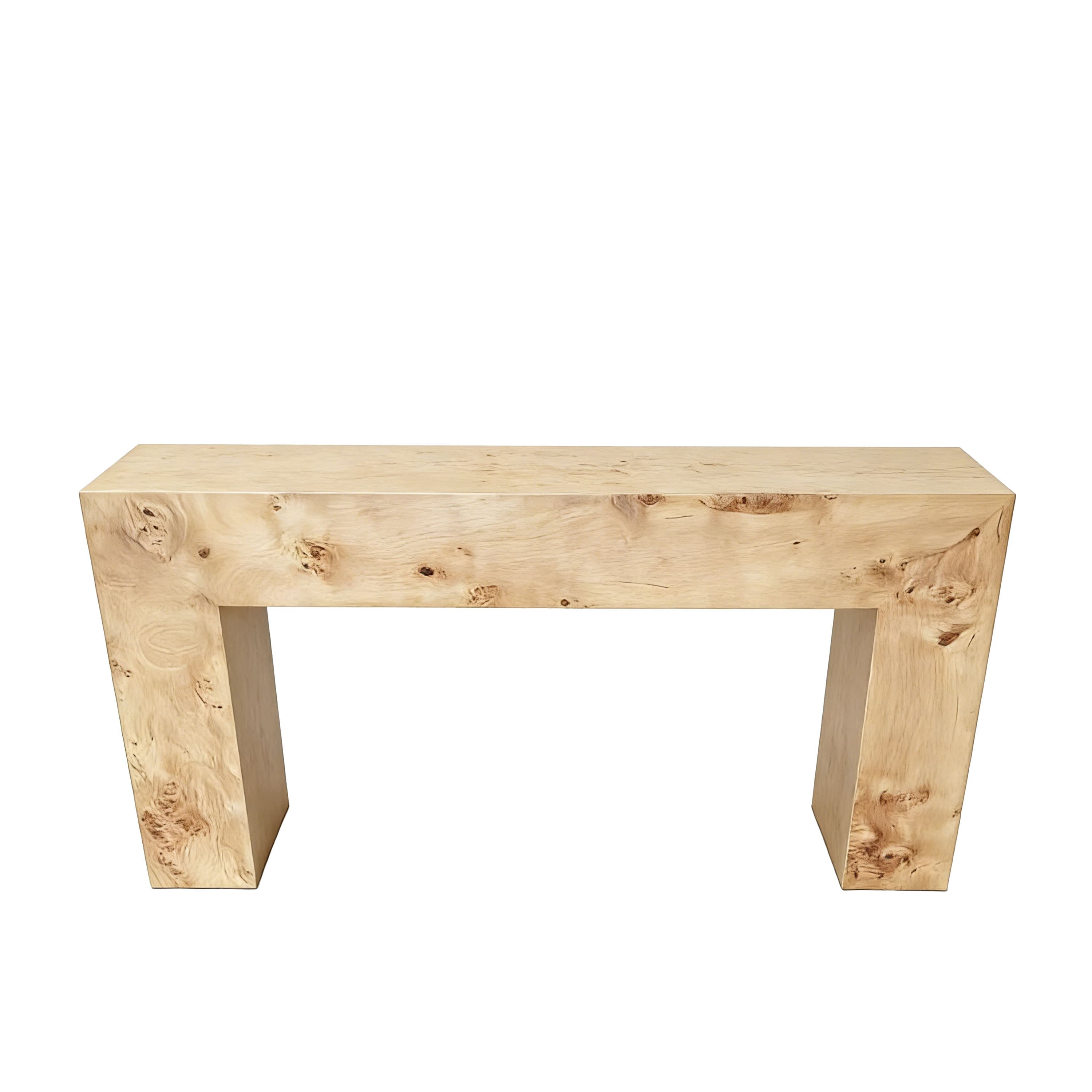 Chunky Konsolentisch Pappel 145cm