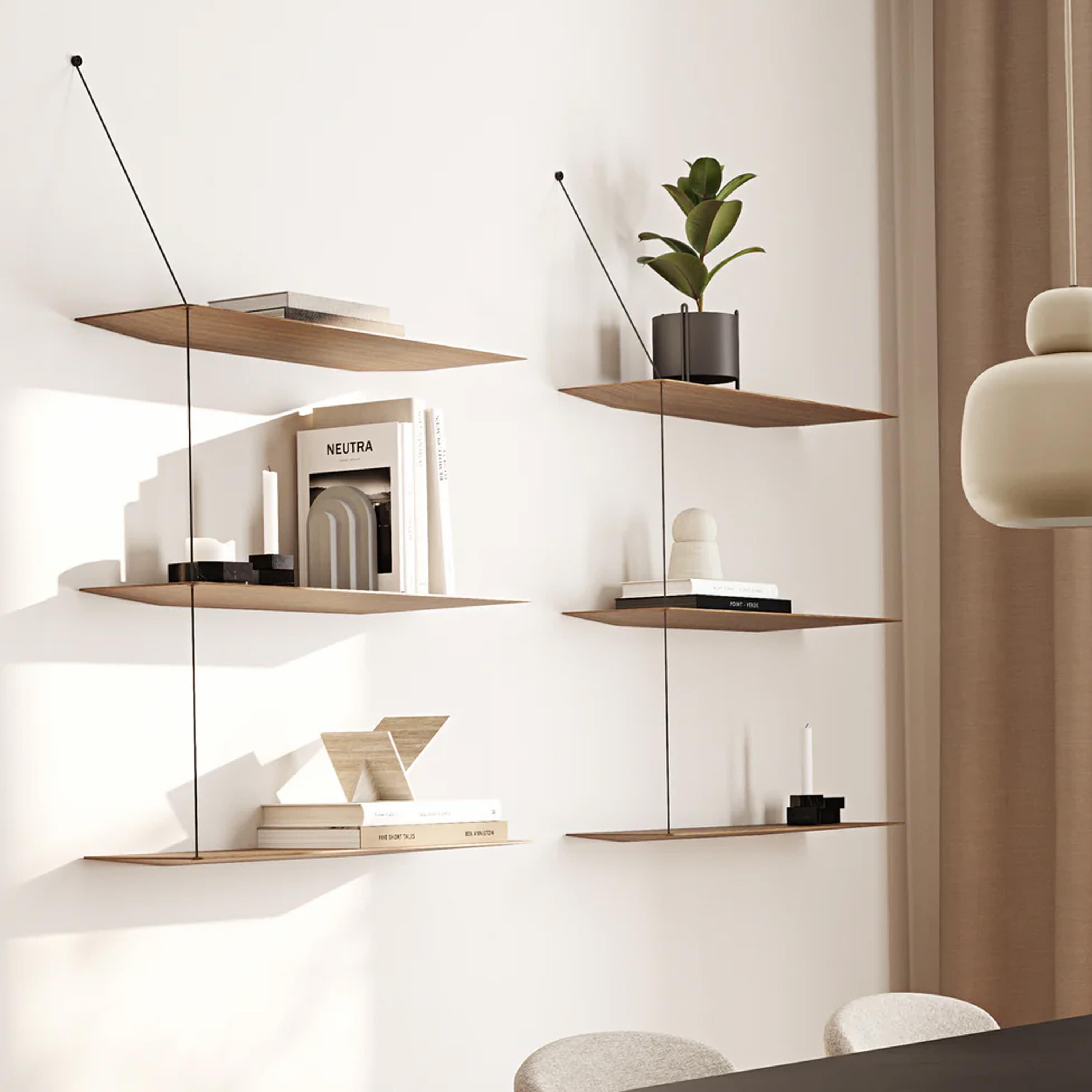 Stedge Shelf Oak 80x120