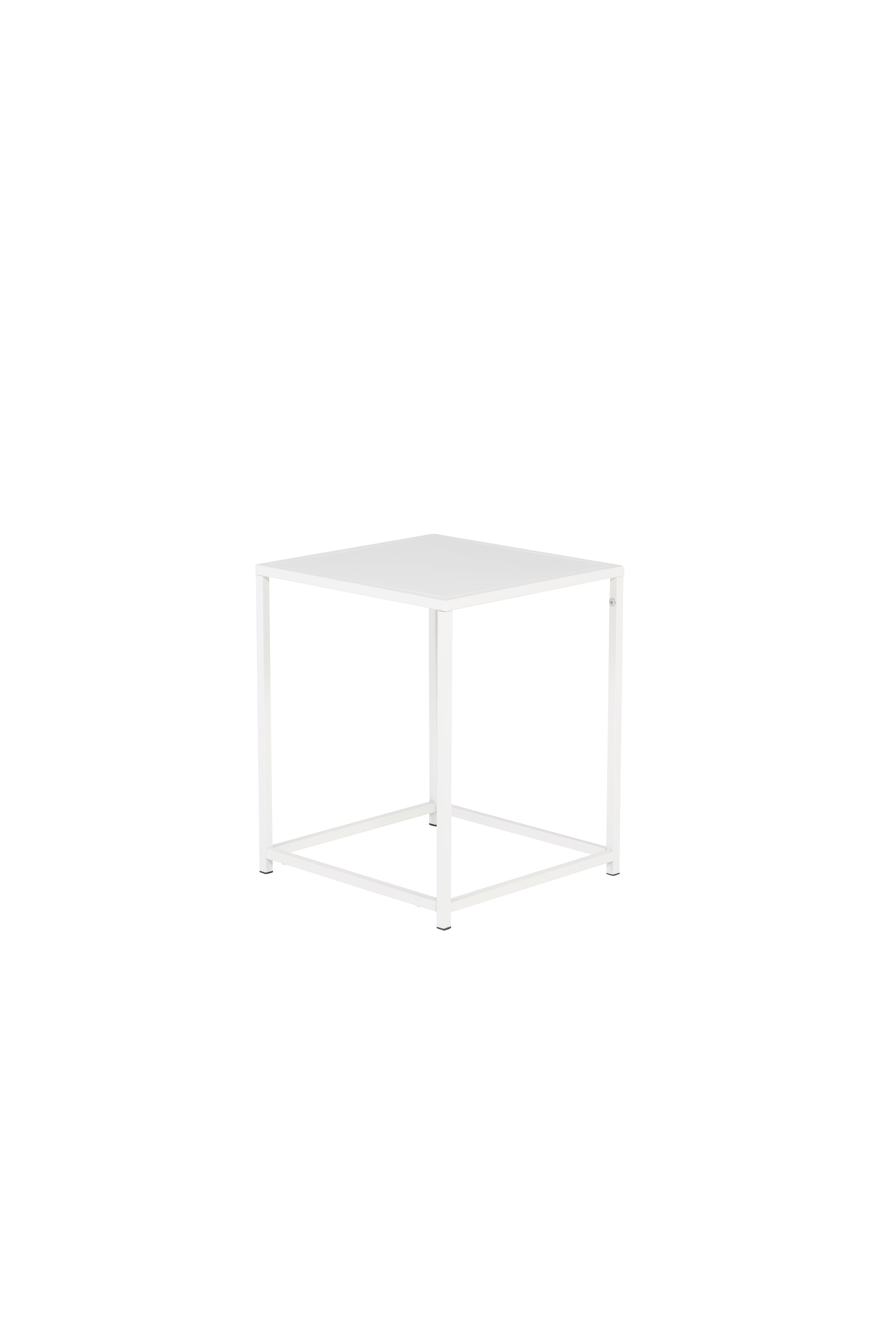 Staal Beistelltisch Weiß 46cm