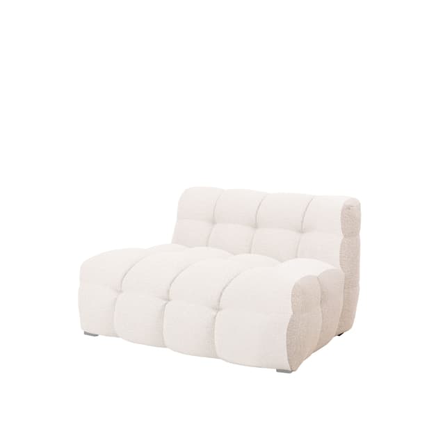 Billie Modulabdeckung Rechts Beige Bouclé 8cm