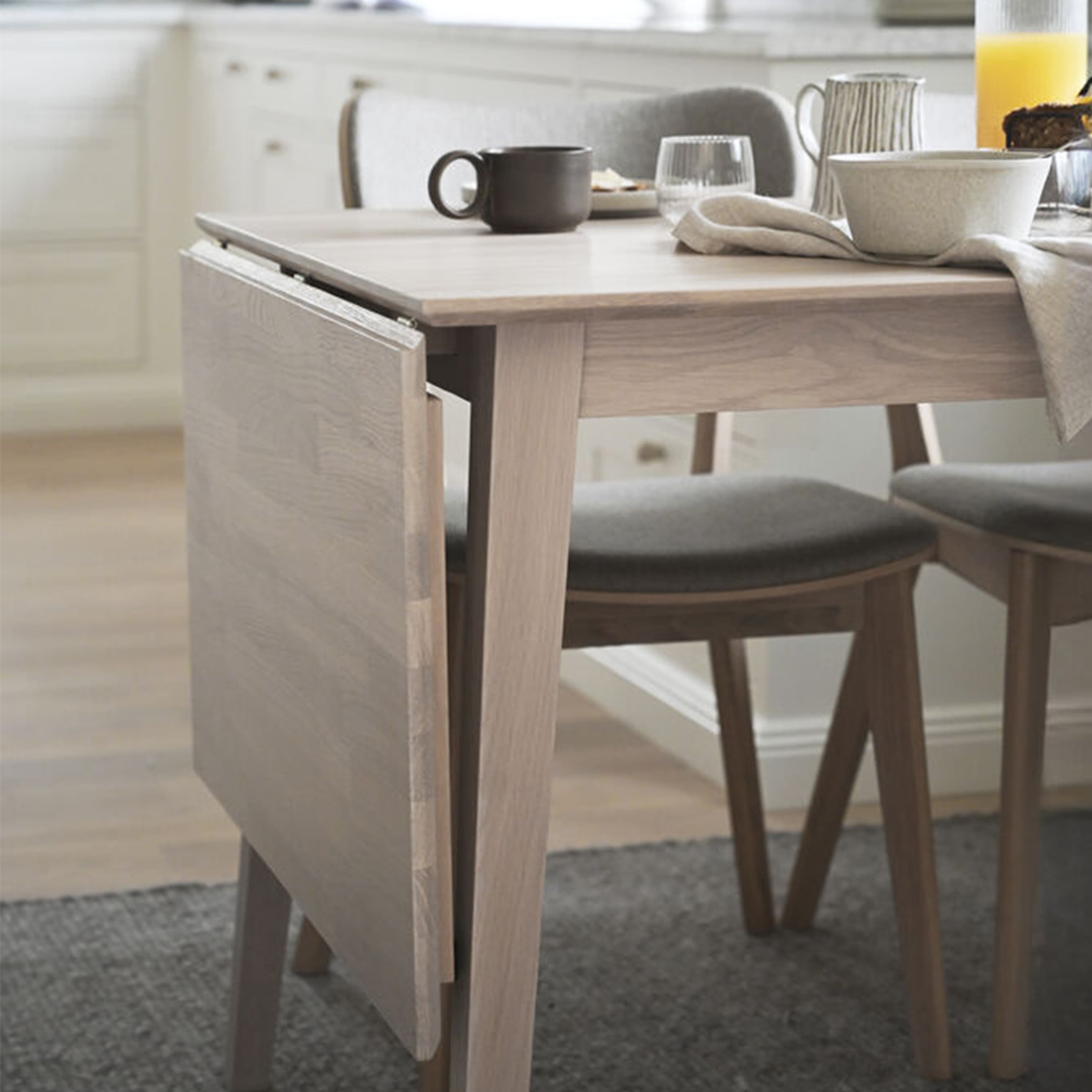 Filippa Folding Table White-pigmented 120cm