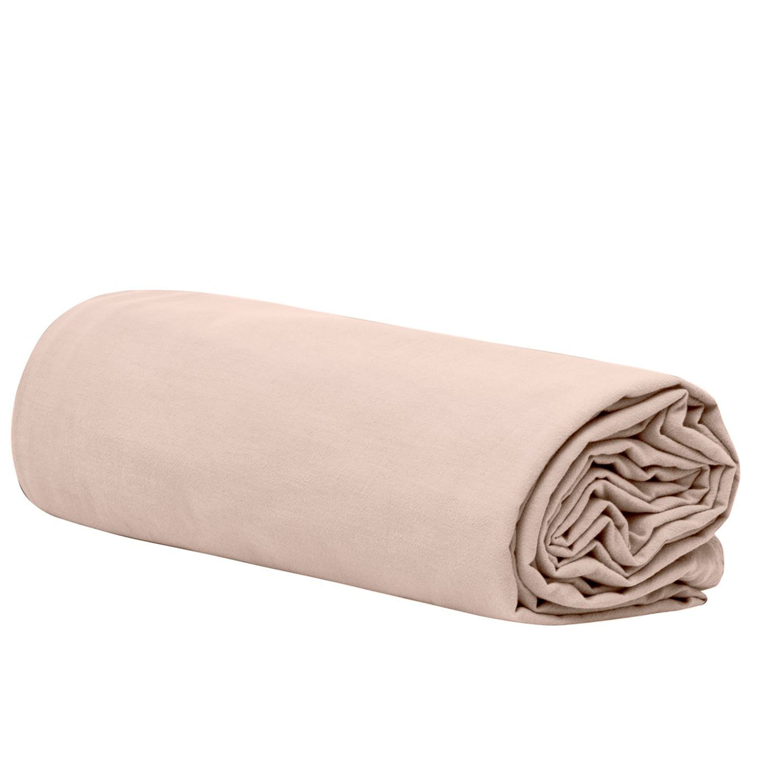 Frøya BIO Spannbettlaken Gedämpftes Rosa 90x200