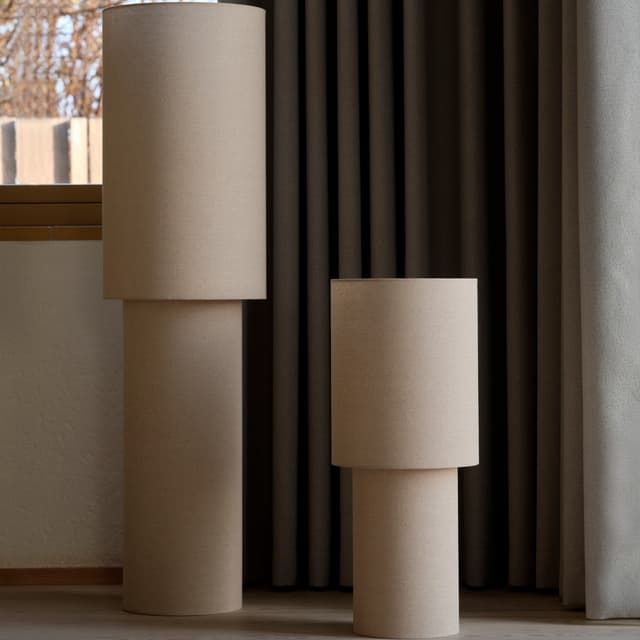 Izara 60 Floor Lamp Beige