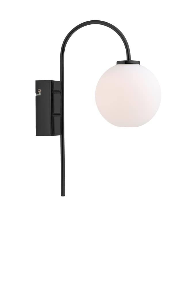 Ballon Wandleuchte Schwarz