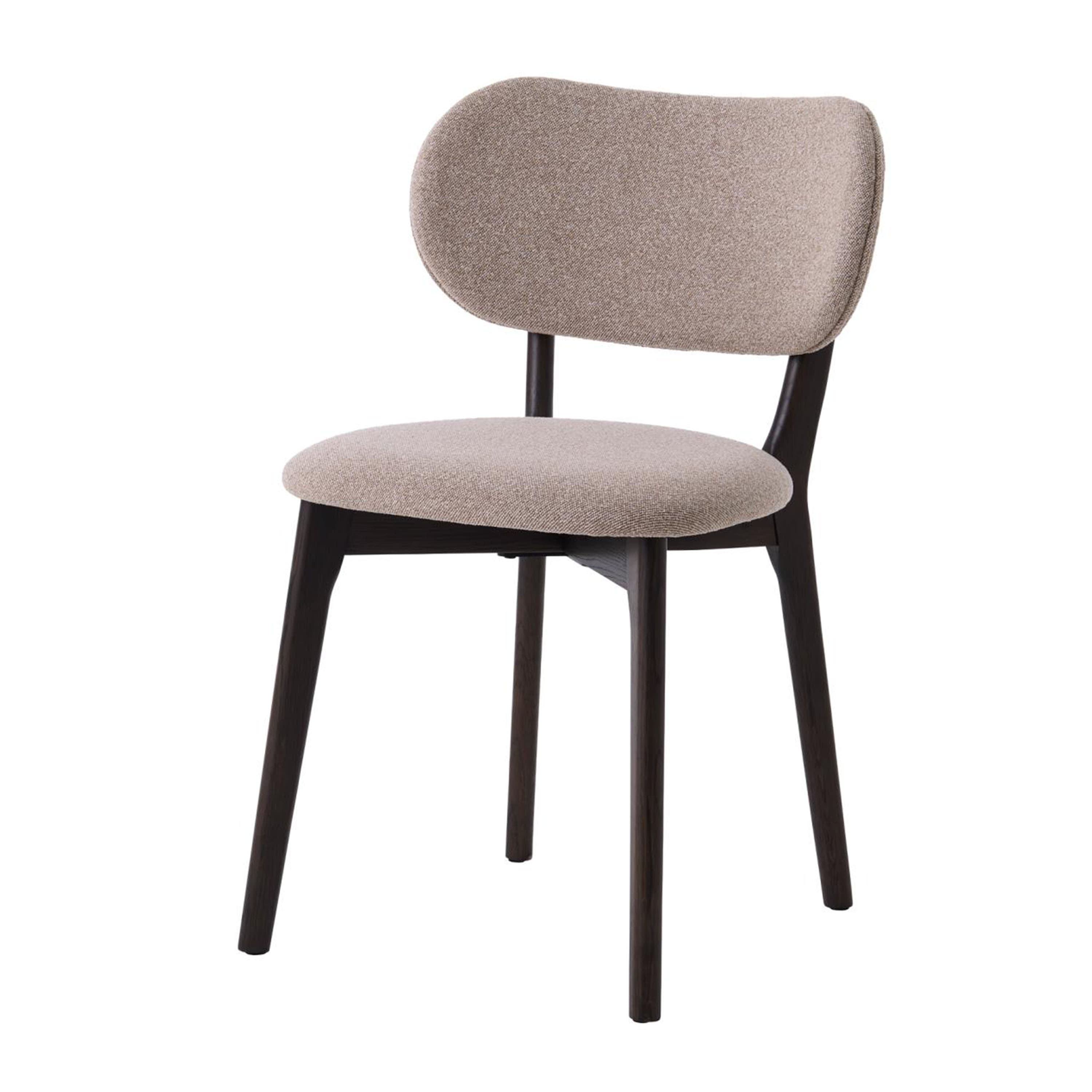 Frances Dining Chair Dark Espresso/Sand