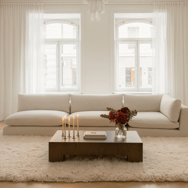 Capri 1.5-seater Sofa Module Beige 120cm