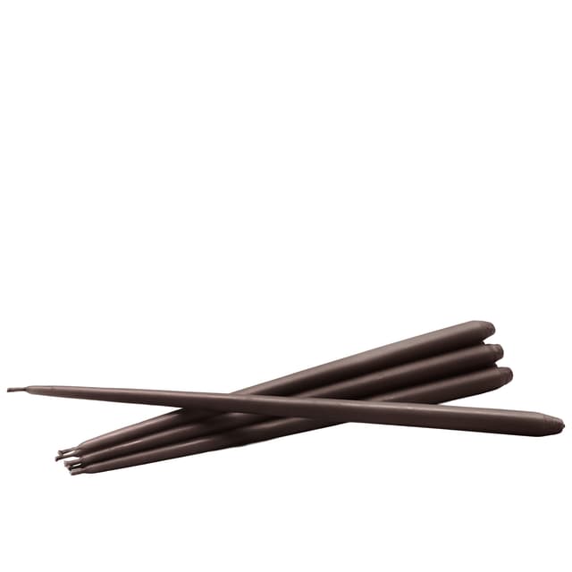STOFF Nagelkerze von Ester & Erik Espresso 6er-Pack