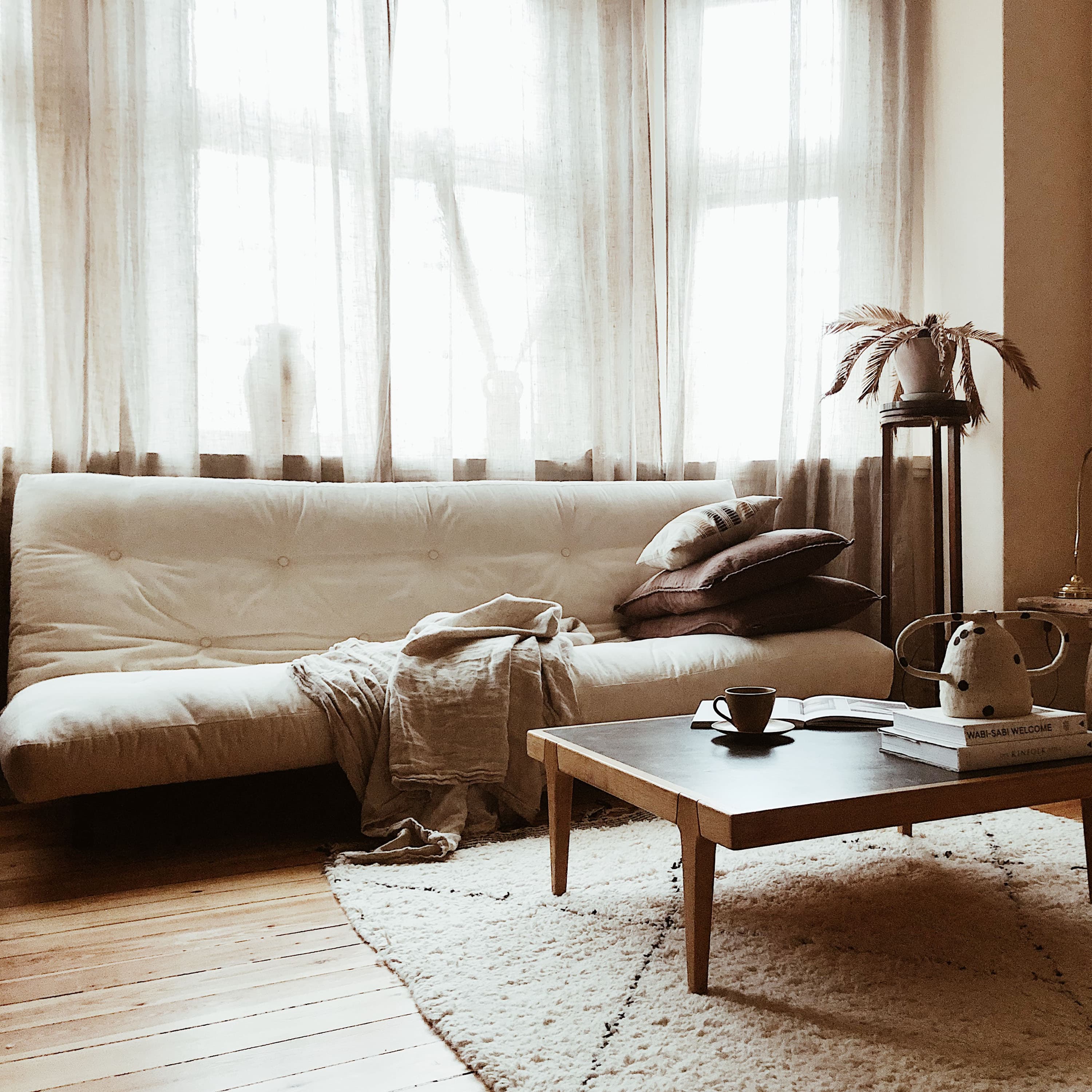 Fresh Schlafsofa Natur/Beige 200cm