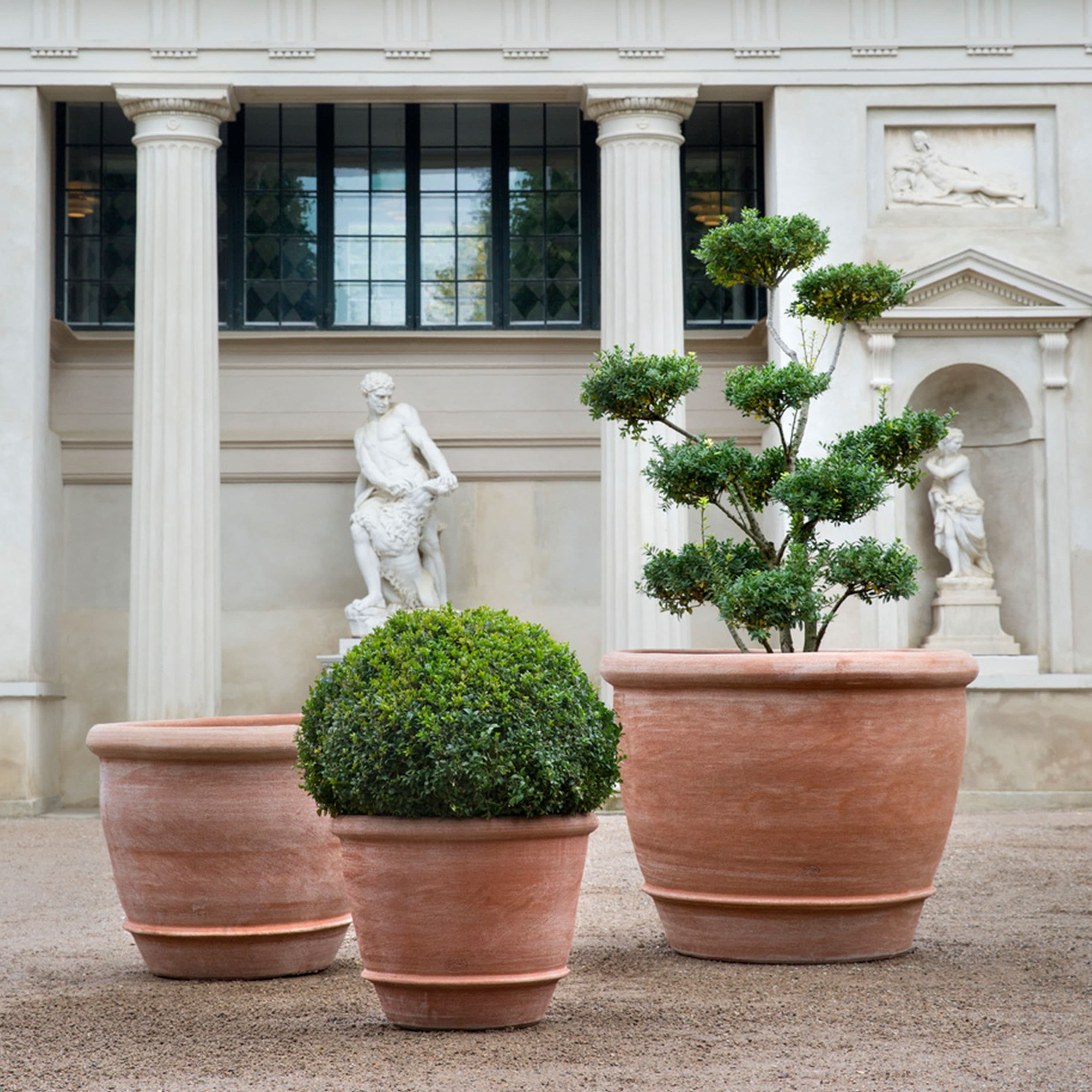 Campana Pot Raw Pink Terracotta Ø60