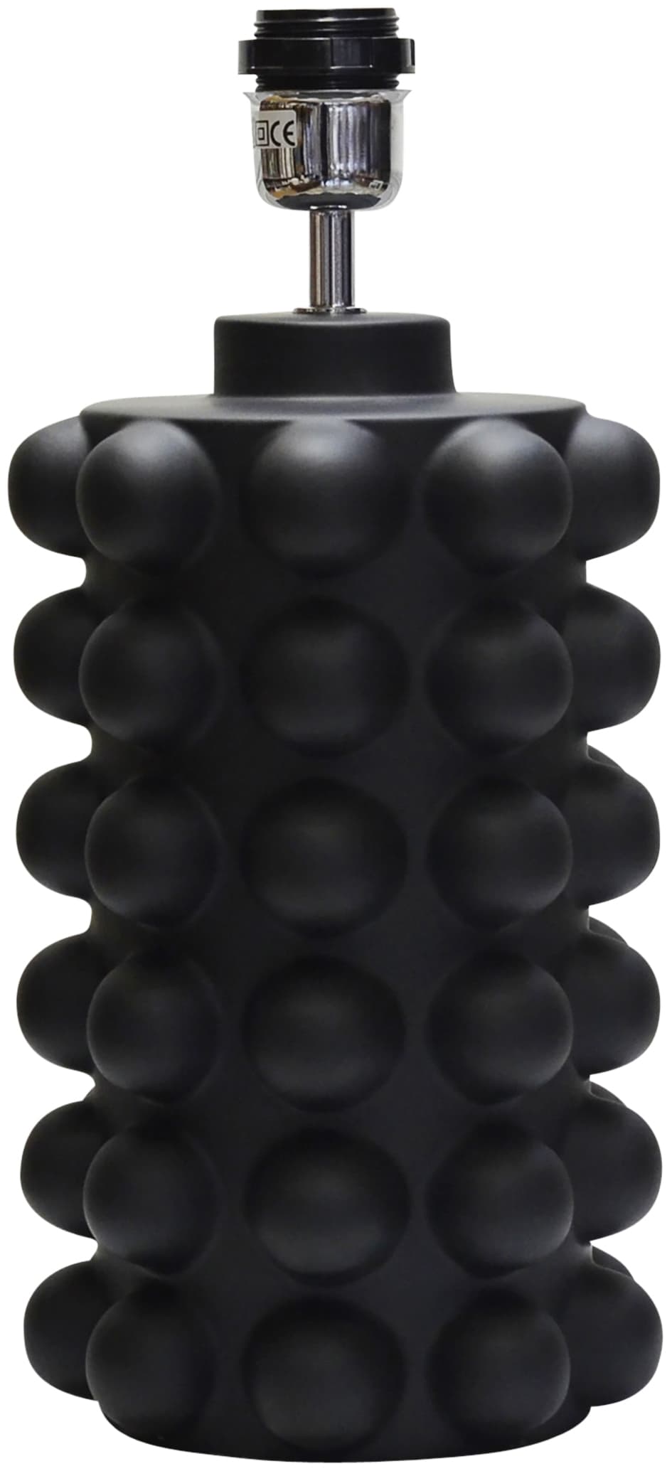 Bubbels Lampenfuß Matt Schwarz L 49cm