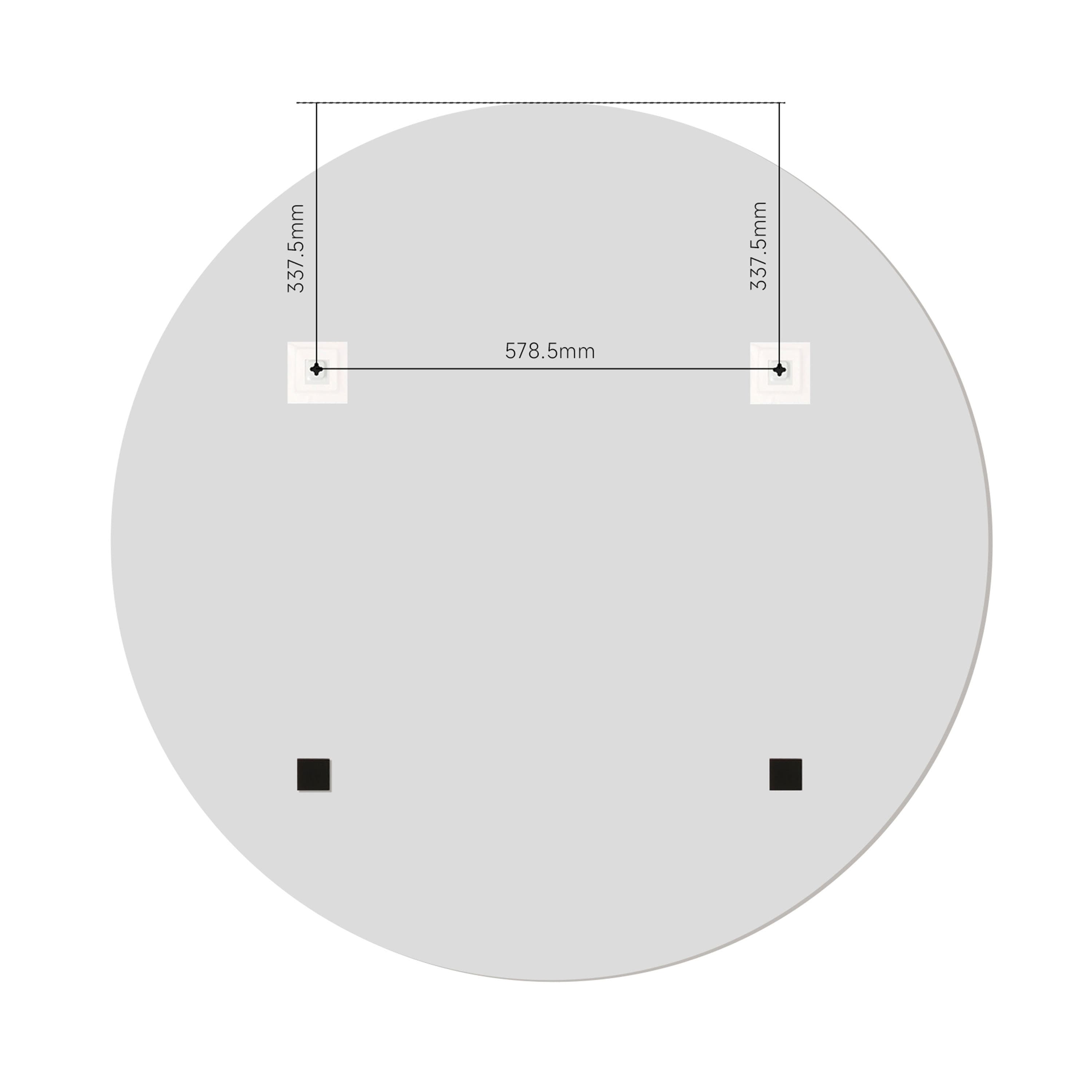 Santorini Round Mirror Ø110